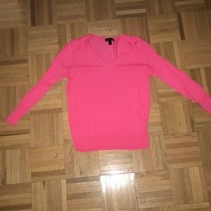 Pink cashmere blend sweater
